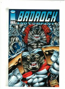 Badrock and Company #1 VF+ 8.5 Image Comics 1994 Pitt app. 