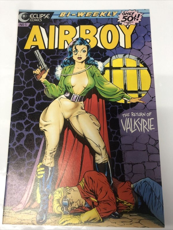 Airboy (1986) # 5 (VF/NM) Variant Cover • Eclipse Comics • Dave Stevens • Dixon