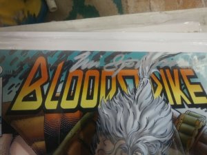 BLOODSTRIKE # 3  1993 IMAGE COMIC AUTOGRAPHED -SIGNED BY ERIC STEPHENSON