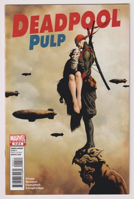 Marvel Comics! Deadpool Pulp! Issue #1-4! FULL SET!