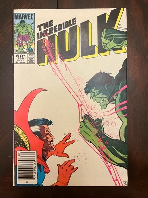 The Incredible Hulk #299 Newsstand Edition (1984) - NM