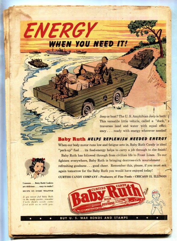 POLICE COMICS #35 1944-PLASTIC MAN-SPIRIT-comic book