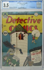 Detective Comics #68 ~ 1942 DC ~ CGC 3.5 VG- ~ 2nd appearance of Two-Face