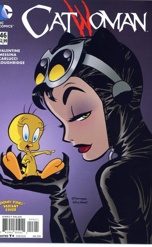 Catwoman 46 Looney Tunes Variant Darwyn Cooke  9.0 (our highest grade)