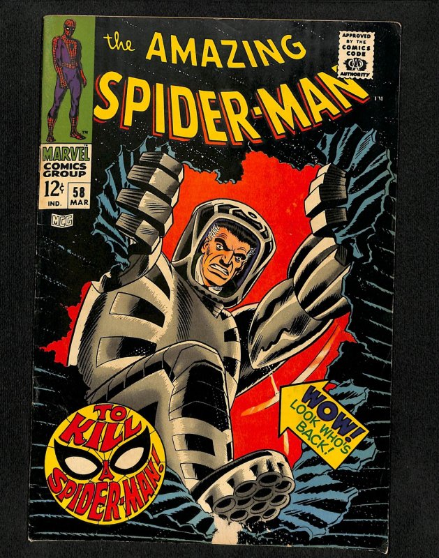 Amazing Spider-Man #58 2nd Spider Slayer!