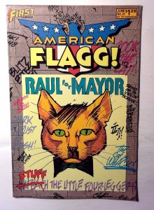 American Flagg! #30 (1986) First Comics Raul the Cat 1st Print Comic Book