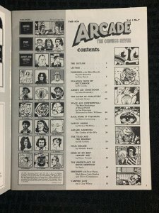 1976 Fall ARCADE The Comics Revue Magazine #7 FN 6.0 R Crumb / S Clay Wilson