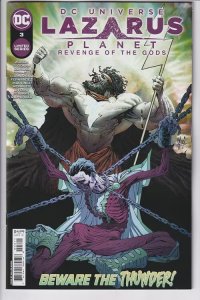LAZARUS PLANET REVENGE OF THE GODS (2023 DC) #3 CVR A GUILLEM MARCH