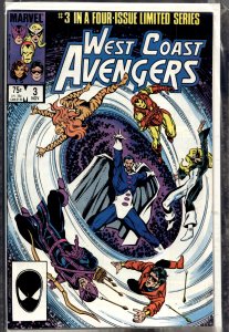West Coast Avengers #3 (1984) West Coast Avengers / Avengers West Coast