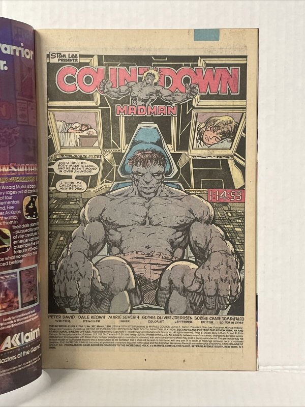 Incredible Hulk #367