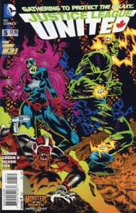 Justice League United #5 Monsters Variant Edition Comic Book 2014 New 52 - DC