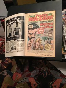 Astonishing Tales #1 (1970) first issue key! Signed Sam Grainger inker FN/VF