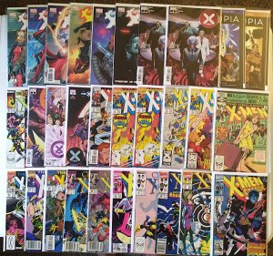 LOT: ALL X-Men 50 Items spanning titles and series. VF (8.0) Average!