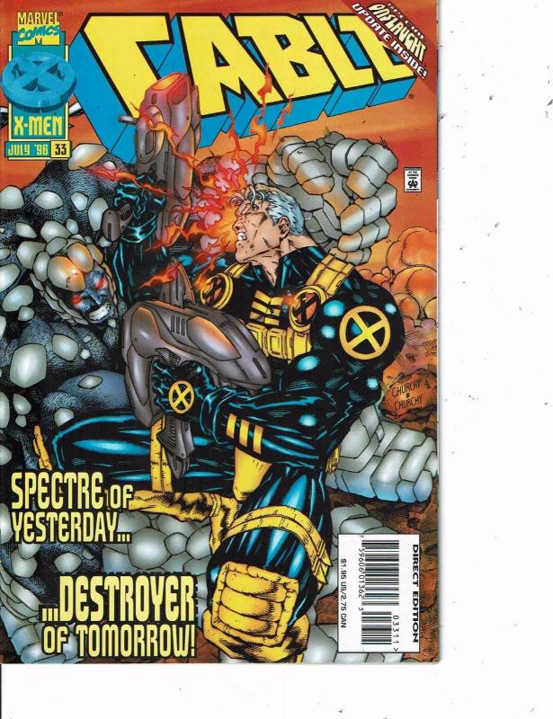 Lot Of 6 Cable Marvel Comic Book #28 29 30 31 32 33 Thor ON14 