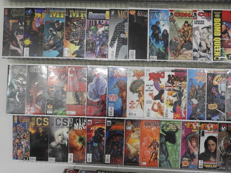 Huge Lot 150+ Comics W/ Pitt, Powers, Red Sonja+ Avg VF- Condition!