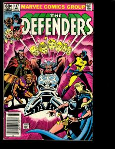 Lot of 7 The Defenders Marvel Comics # 77 115 116 117 118 119 120 122 EK4
