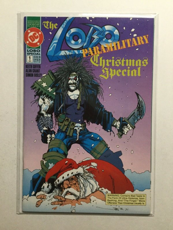 The Lobo Paramilitary Christmas Special 1 Near Mint Nm Dc Comics