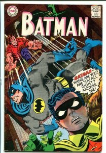 BATMAN #196-1967-DC - Silver Age - L@@k! FN