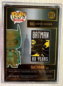 ?~FUNKO~BATMAN #315~?~SPECIAL EDITION  BATMAN 1989 PATINA w/HARD PROTECTOR~?