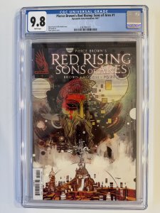 Red Rising Sons Of Ares 1 CGC 9.8 -  Dynamite Pierce Brown