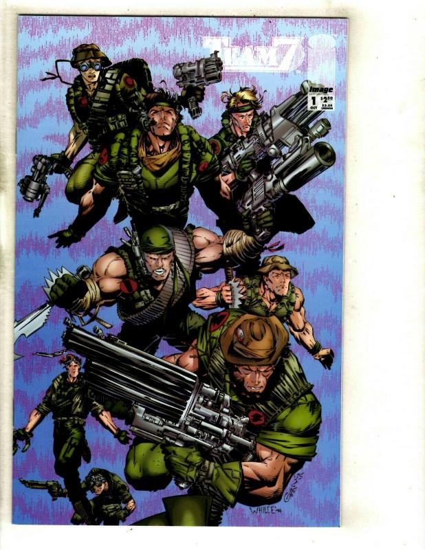 13 Image Comics Team 7 1(2) 2 4 Stryke Force 1 2 Stormwatch 1 10 Backlash + J362