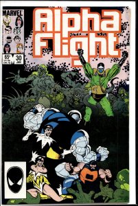 Alpha Flight #30 (1986) Alpha Flight