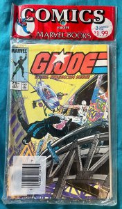 G.I. Joe: A Real American Hero 3PC LOT - Unopened Plastic Foil. (9.2) 1982/84