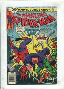 Amazing Spider-Man #159 - Doc Ock Appearance/Newsstand (7.0) 1976