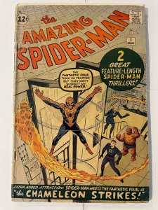 Amazing Spider-Man # 1 VG- 1963 Marvel Comic Book Original NO Restoration LD2