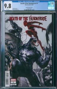 Death of the Venomverse #1 CGC 9.8 Dell'Otto Variant Cover