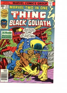 Marvel Two-In-One 24 VG Black Goliath