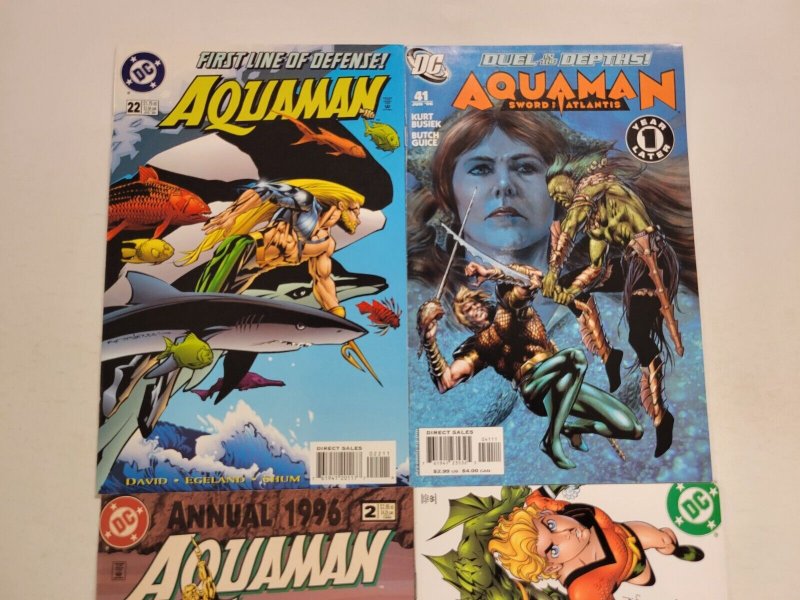 4 DC Comics #22 41 2 Annual Aquaman + #1 Aquaboy & Lagoon Man 51 TJ20