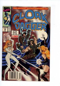 The Mutant Misadventures of Cloak and Dagger #10 (1990) Marvel Comics