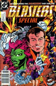 Blasters Special #1 (Newsstand) FN ; DC | Peter David Invasion Spin-Off