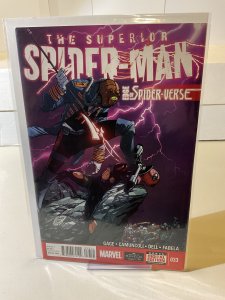 Superior Spider-Man #33  2014  9.0 (our highest grade)  Edge of Spider-Verse!