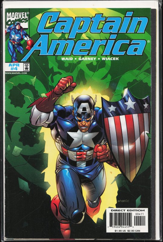 Captain America #4 (1998) Captain America