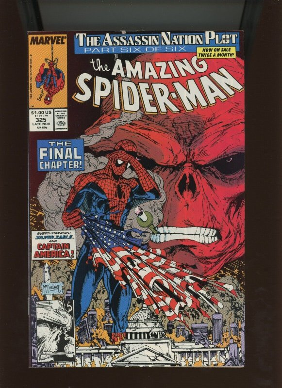 Amazing Spider Man #325 - Todd McFarlane Cover Art! (9.0) 1989