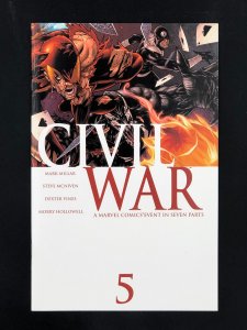 Civil War #5 (2006) Death of Jack O' Lantern, Berkhart
