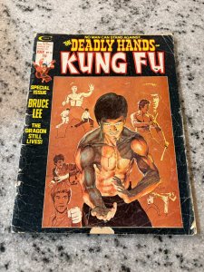 Deadly Hands Of Kung Fu # 14 VG Marvel Comic Book Magazine Bruce Lee 5 J390
