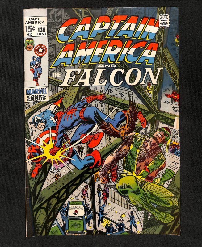 Captain America #138 Spider-Man Appearance!