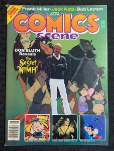 1982 COMICS SCENE Starlog Magazine #3 FN 6.0 Frank Miller Bob Layton Swamp Thing