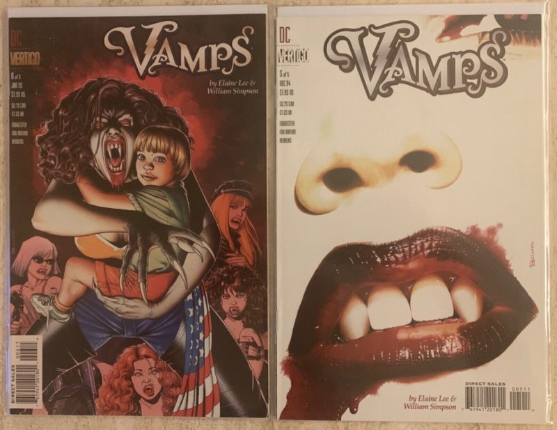 VAMPS 1-6 + VAMPS: HOLLYWOOD AND VEIN 1-6 | 2 COMPLETE SERIES | VF- TO VF