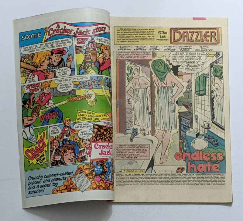 Dazzler #12 (Feb 1982, Marvel) F/VF 7.0 