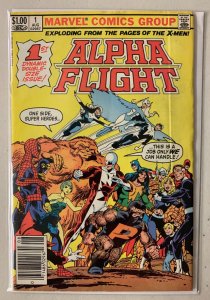 Alpha Flight #1 Newsstand Marvel 1st Series (6.0 FN) (1983)