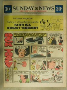 Dick Tracy Sunday Page by Chester Gould from 4/14/1974 Tabloid Page Size