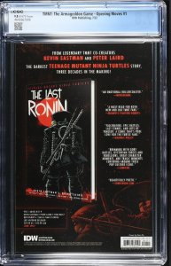 TMNT: The Armageddon Game - Opening Moves #1 (7/22) Graded CGC 9.8