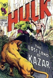 Incredible Hulk (1968 series)  #109, VG- (Stock photo)