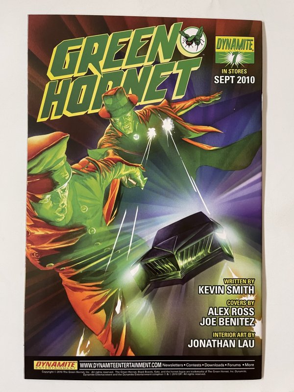 The Green Hornet: Parallel Lives #2 - NM+  (2010)