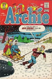 Archie Comics   #225, Fine- (Stock photo)