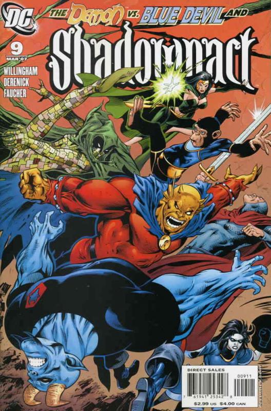 Shadowpact #9 FN; DC | save on shipping - details inside